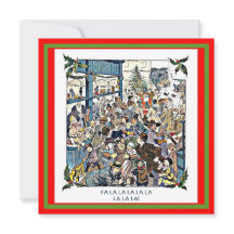 Funny Toy Store Chaos Vintage Weihnachten