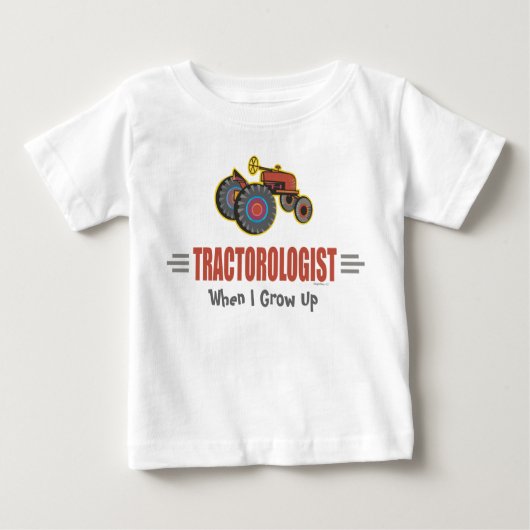 Funny Tracker Baby T-shirt (Vorderseite)
