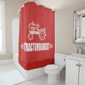 Funny Tracker Duschvorhang (Beispiel)