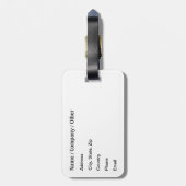 Funny Tracker Gepäckanhänger (Rückseite vertikal)