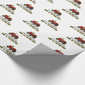 Funny Tracker Geschenkpapier (Ecke)