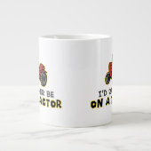 Funny Tracker Jumbo-Tasse (Vorderseite)