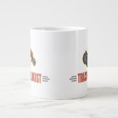 Funny Tracker Jumbo-Tasse (Vorderseite)