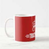 Funny Tracker Kaffeetasse (Links)
