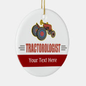 Funny Tracker Keramik Ornament (Rechts)