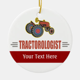 Funny Tracker Keramik Ornament