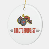 Funny Tracker Keramikornament (Links)