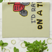 Funny Tracker Küchentuch (Gefaltet)