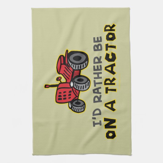 Funny Tracker Küchentuch (Vertikal)