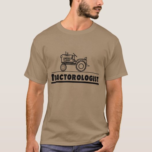 Funny Tractor Lover T-Shirt (Vorderseite)
