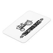 Funny Tractor Magnet (Linke Seite)