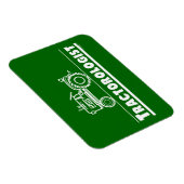 Funny Tractor Magnet (Rechte Seite)