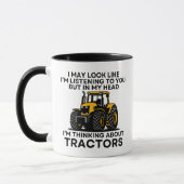 Funny Tractor Mug Farmer Gift Tractor Lover Tasse (Links)