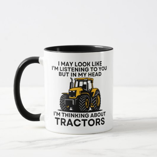 Funny Tractor Mug Farmer Gift Tractor Lover Tasse (Links)
