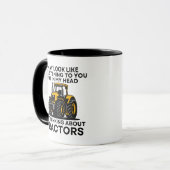 Funny Tractor Mug Farmer Gift Tractor Lover Tasse (Vorderseite Links)