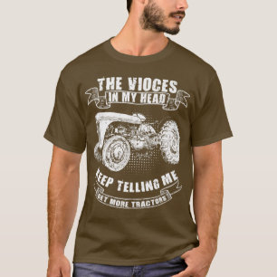 Funny Tractor T-Shirt Mehr Traktoren Bauer Design