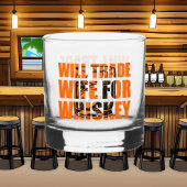 Funny Trade Ehefrau Art Whiskyglas