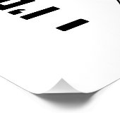 Funny Tradfrau bleibe auf Zuhause Mom Backquotes Poster (Ecke)