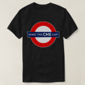Funny Trading Mind The CME Gap Fore Futures Meme T-Shirt (Design vorne)