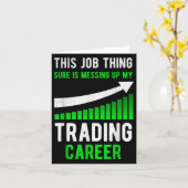 Funny Trading Stock Trading Stock Market Karte (Gelbe Blume)