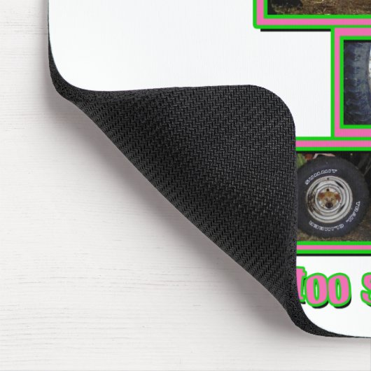 Funny Trailer Park Dawg Mousepad (Ecke)