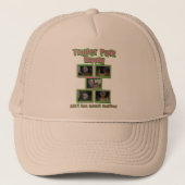 Funny Trailer Park Dawg Truckerkappe (Vorderseite)