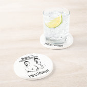 Funny Trailer Park Sandstone Untersetzer (Seite)