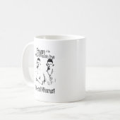 Funny Trailer Park Shirt Kaffeetasse (Vorderseite Links)