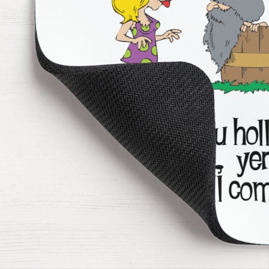 Funny Trailer Park Shirt Mousepad (Ecke)