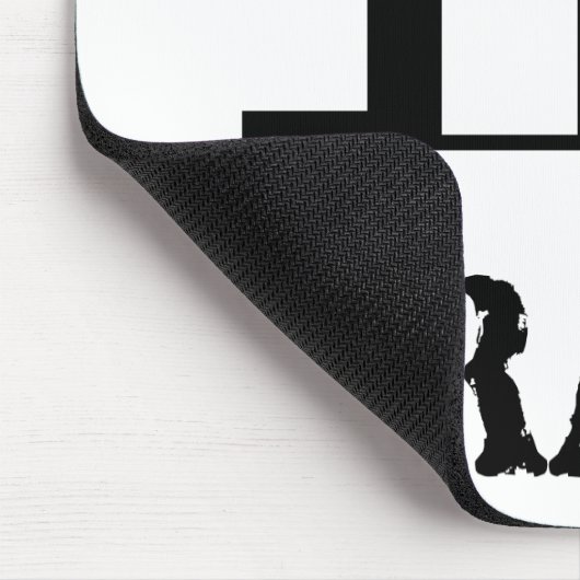 Funny Trailer Park Shirt Mousepad (Ecke)