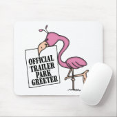 Funny Trailer Park Shirt Mousepad (Mit Mouse)