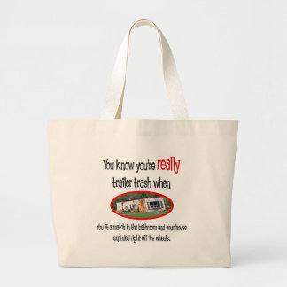 Funny Trailer Park Shirts und Geschenke Jumbo Stoffbeutel