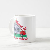 Funny Trailer Park Shirts und Geschenke Kaffeetasse (Vorderseite Links)