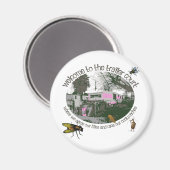 Funny Trailer Park Shirts und Geschenke Magnet (Vorderseite/Rückseite)