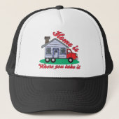 Funny Trailer Park Shirts und Geschenke Truckerkappe (Vorderseite)