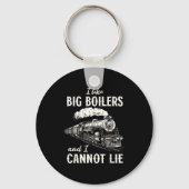 Funny Train Big Boilers Steam Locomotive Freight  Schlüsselanhänger (Vorderseite)