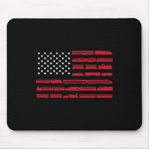 Funny Train Collector Gift Erwachsene Leiter Model Mousepad