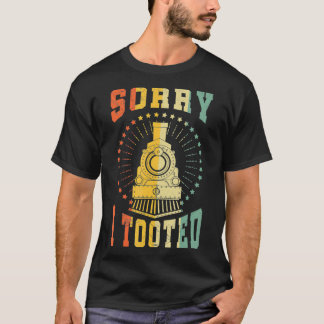 Funny Train Watcher Bahn Witze T-Shirt