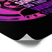 Funny Training Workout Frauen Poster (Ecke)