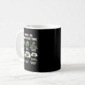 Funny Traktor liebt 6 Dinge, die ich in meinem Spa Kaffeetasse (Vorderseite Links)