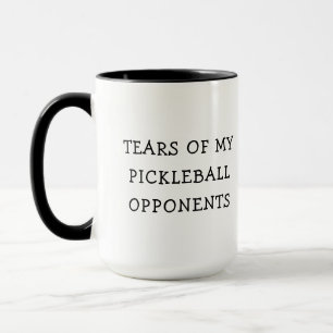 Funny Tränen meiner Pickleball-Gegner Kaffee Tasse