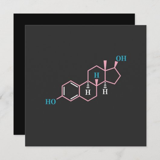 Funny Transgender Trans LGBT Privileg Rechte Estro Einladung (Vorne/Hinten)