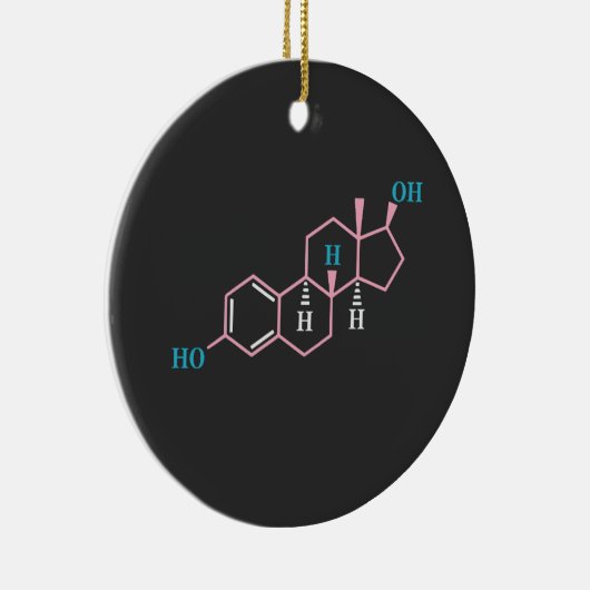 Funny Transgender Trans LGBT Privileg Rechte Estro Keramik Ornament (Rechts)