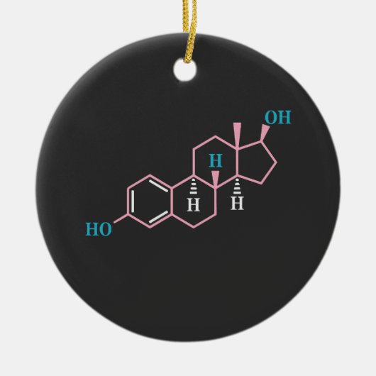 Funny Transgender Trans LGBT Privileg Rechte Estro Keramik Ornament (Vorne)