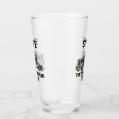 Funny Transport Semi Truck Driver Individuelle Nam Glas (Links)