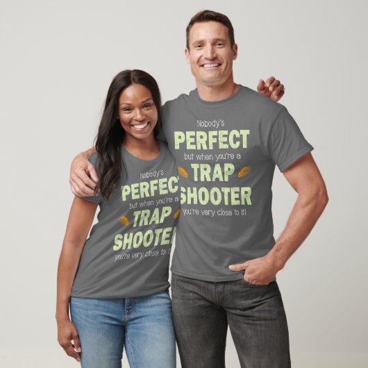 Funny Trap Shooting T Perfekte Trap Shooter Clay T-Shirt (Unisex)