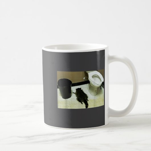 Funny Trashed Panda Drunk Racoon  Kaffeetasse (Rechts)