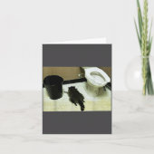 Funny Trashed Panda Drunk Racoon  Karte (Vorderseite)