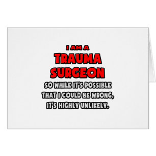 Funny Trauma Chirurg .. Sehr unwahrscheinlich