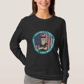 Funny Trauma Llama Prevention Unit Medizinischer T T-Shirt (Vorderseite)